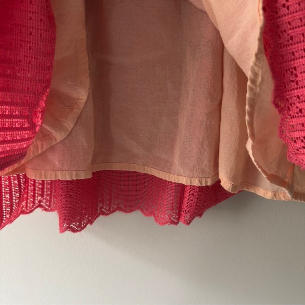 Free People Lace Rocco Dress Dusty Rose Pink cut out Backless mini dress cutout - Picture 9 of 15
